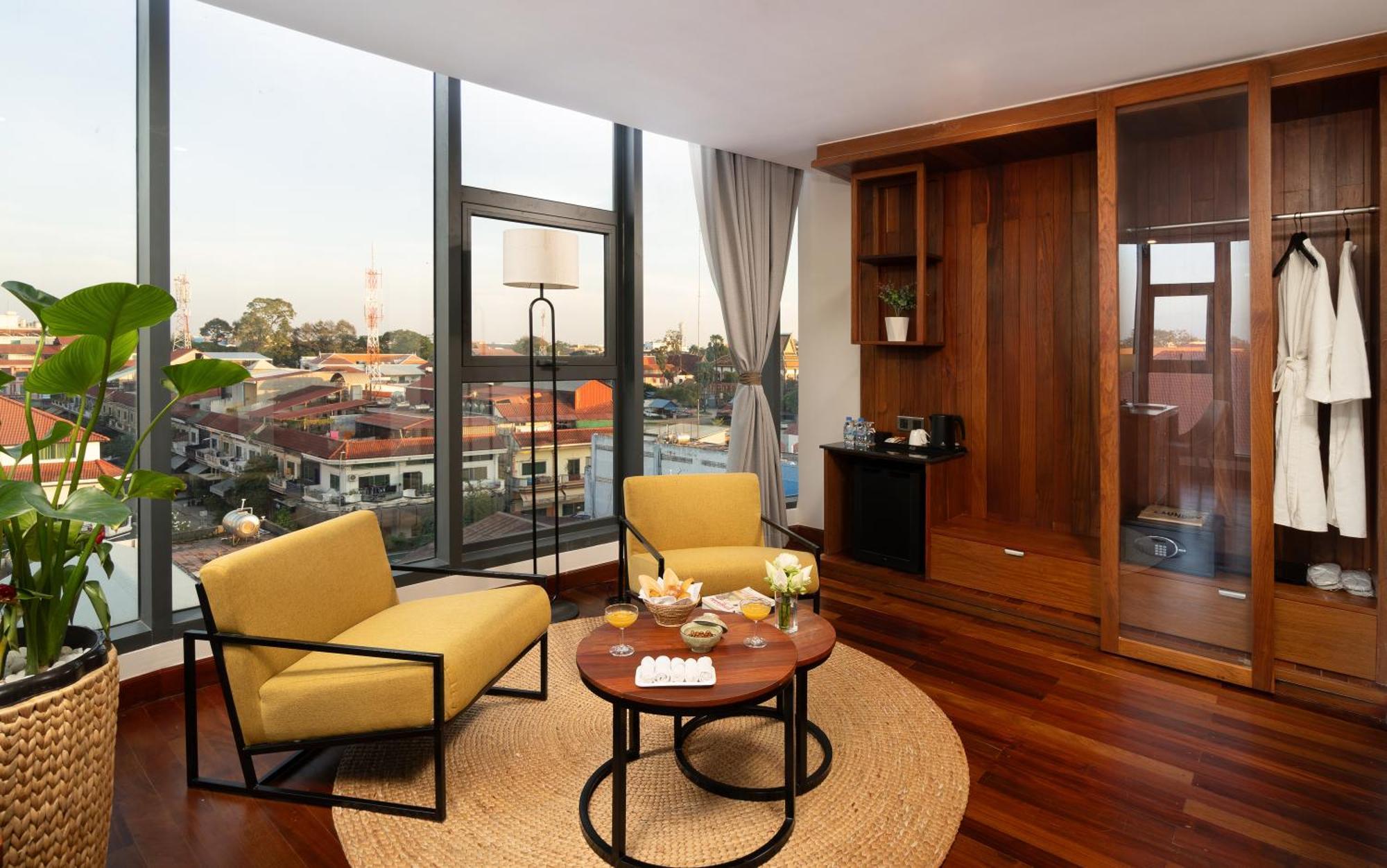 Koulen Central Hotel เสียมราฐ ภายนอก รูปภาพ